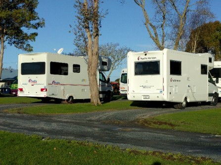 Side by side, Pacific Horizon SAM motorhomes