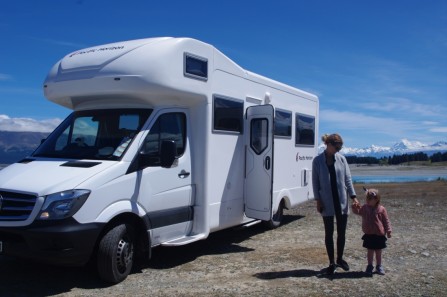 Out walking at Lake Pukaki