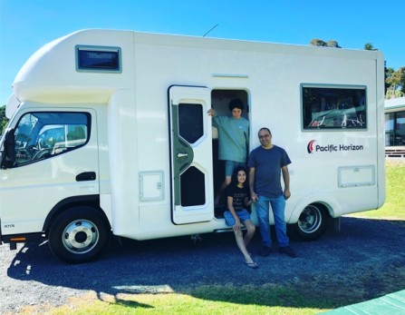 Summer fun in a 4-berth Fuso