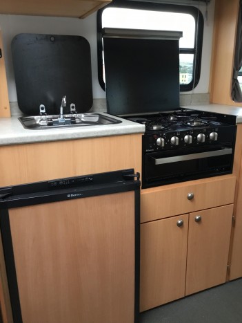 GEM-2 mid-vehicle kitchen