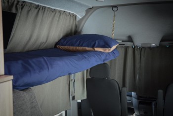 Child's Hammock-style Bed (above Dbl Bed)