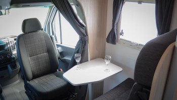 Front Dining area with removable table