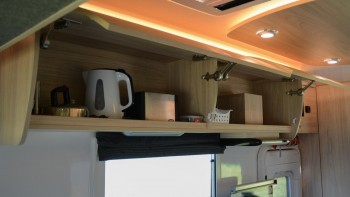 Overhead storage & 240v Appliances