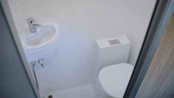 Toilet, Basin & Shower