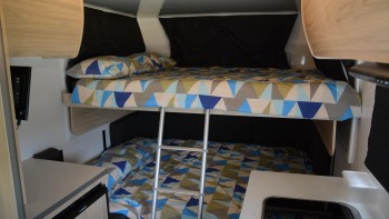 SAM Rear 2x Double beds (Lower & Upper)