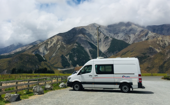 Stunning scenery at Castle Hill, on the way to Arthurs Pass